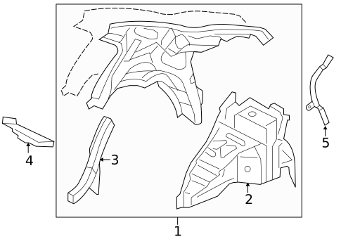 Inner Structure for 2009 Acura RL #0