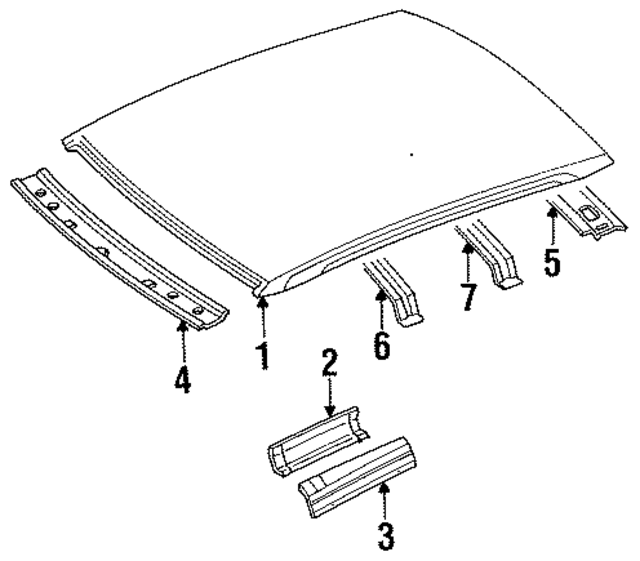 7633064Y30 - : Side Rail for Nissan Image