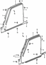 75522611000 - Interior/Bumper: GROMMET, SCREW (4MM) for Honda Image