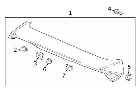 Spoiler for 2024 Honda Odyssey #0