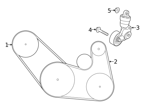 Belts & Pulleys for 2020 Toyota Yaris #0