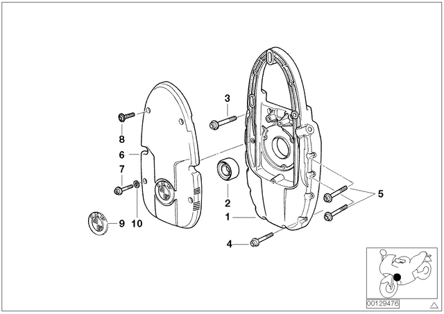11147678717 - : Cover, Black for BMW-Motorrad Image