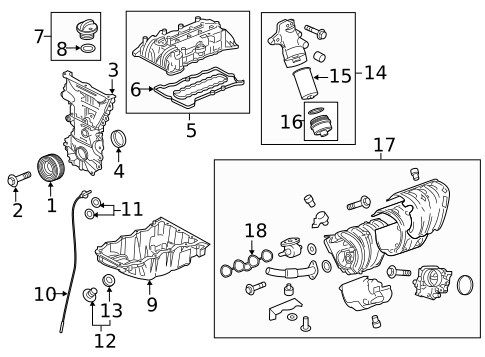 Engine Parts for 2019 Chevrolet Malibu #0