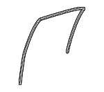 72775TA5A01 - : Run Channel for Honda Image