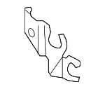 80A611845H - : Brake Hose Bracket for Audi: Q5, Q5 PHEV, Q5 Sportback, SQ5, SQ5 Sportback Image