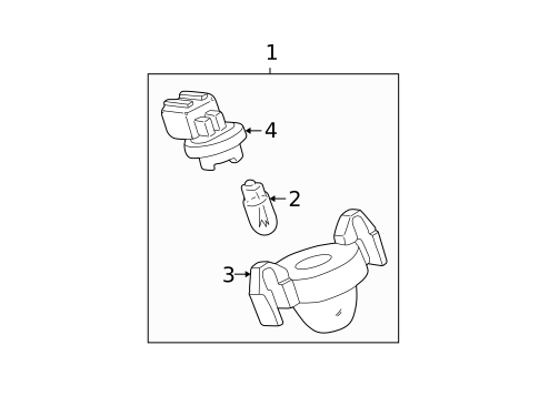 License Lamps for 2000 Toyota Tundra #1