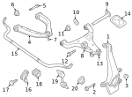 545009CD0C - Suspension: Lower Control Arm for Nissan Image