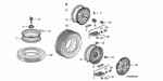 44723S5AA11 - Chassis: WEIGHT, BALANCE (30G) (PLOMBCO) for Honda Image