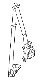 DNYJ57L90B - Electrical: Seat Belt Assembly for Mazda: MX-30 EV Image