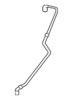 17125A5E6D6 - Cooling System: Reservoir Hose for BMW Image