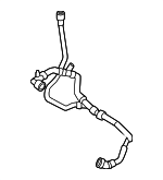 17125A5E6D7 - Cooling System: Upper Hose for BMW Image