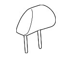 20910449 - Body: Headrest for Pontiac: G6 Image