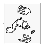 12741718 - Exhaust: Converter &amp; Pipe for GM Image