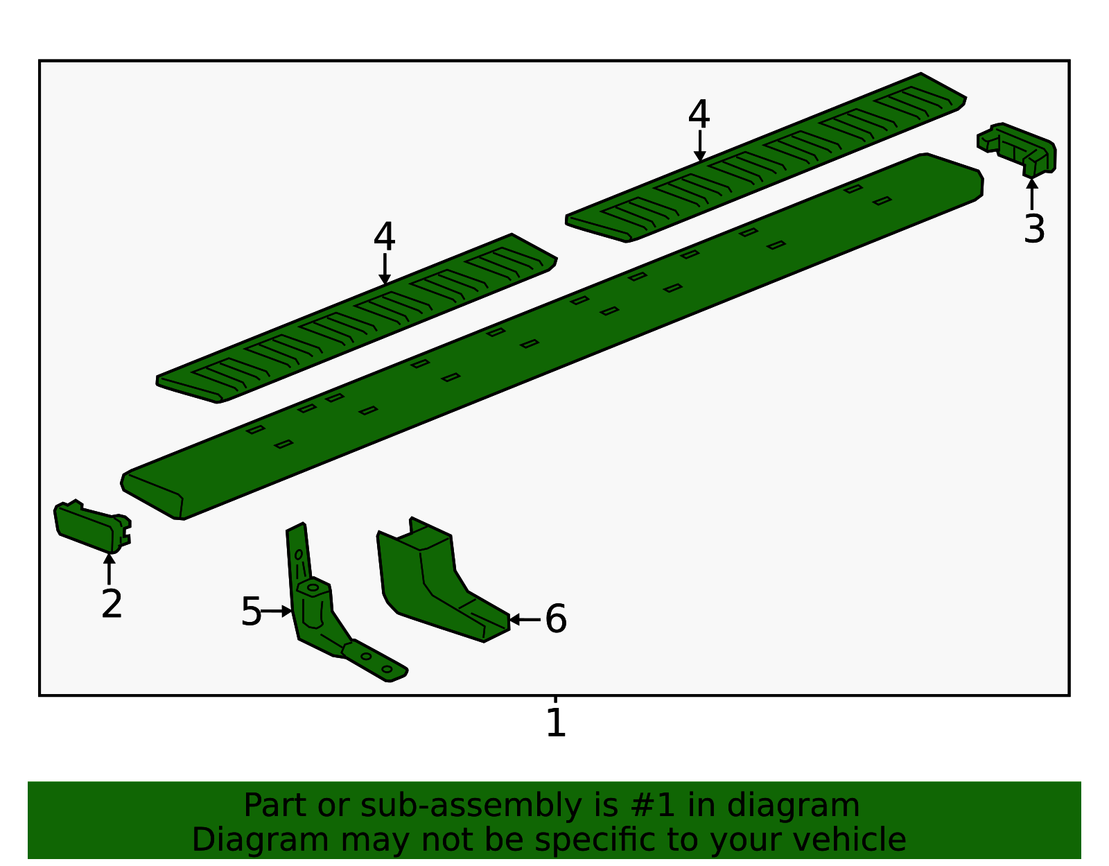 2023-2026 GM Crew Cab 5-Inch Rectangular Assist Steps 86805448 ...