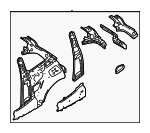 68655993AA - Body: Inner Panel Assembly for Mopar Image