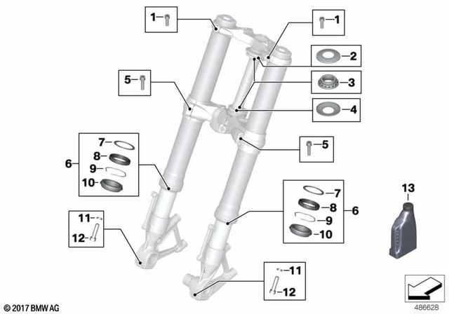 31427709238 - : Bottom Valve for BMW-Motorrad Image