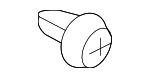 W130013 - Body: Upper Bracket Rivet for Subaru: Forester Image