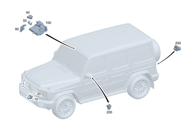 1779002020 - Electr. System: Control Unit for Mercedes-Benz Image image