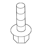 219202H606K - Fuel System: Tank Strap Bolt for Kia: Forte, Forte Koup, Niro Image