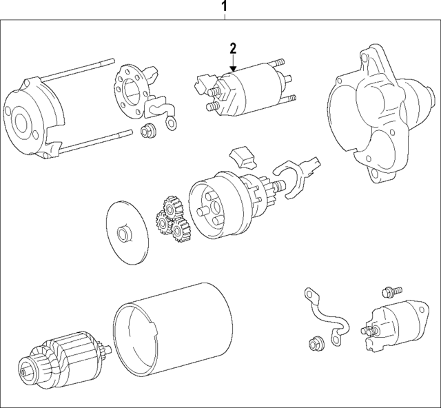 2815018010 - : Starter Solenoid for Toyota Image
