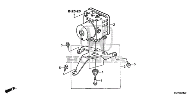 VSA Modulator for 2011 Honda Element #0
