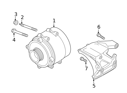 Alternator for 2025 Audi A8 Quattro #0
