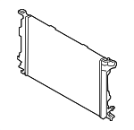 9A712125110 - Belts &amp; Cooling: Radiator for Porsche Image