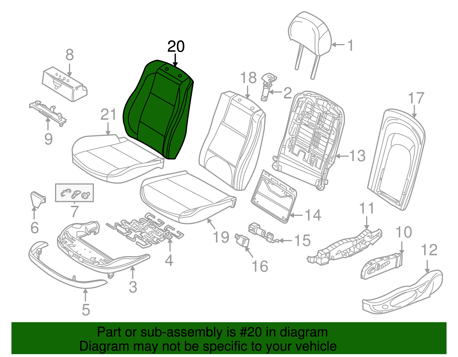 Upper Cover - BMW (52-10-7-008-158)
