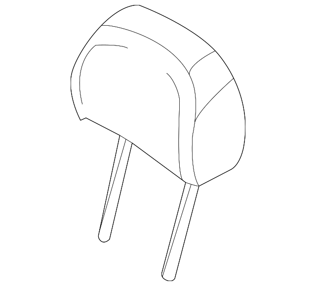 Headrest - BMW (52-10-7-077-601)