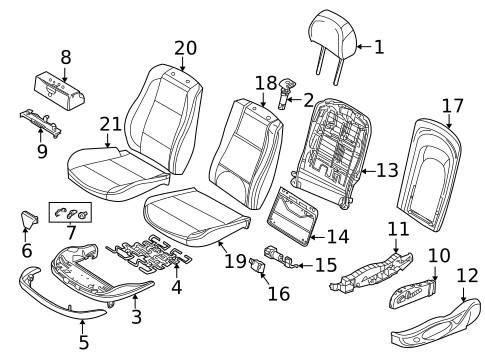 Power Seats for 2006 BMW X5 #2