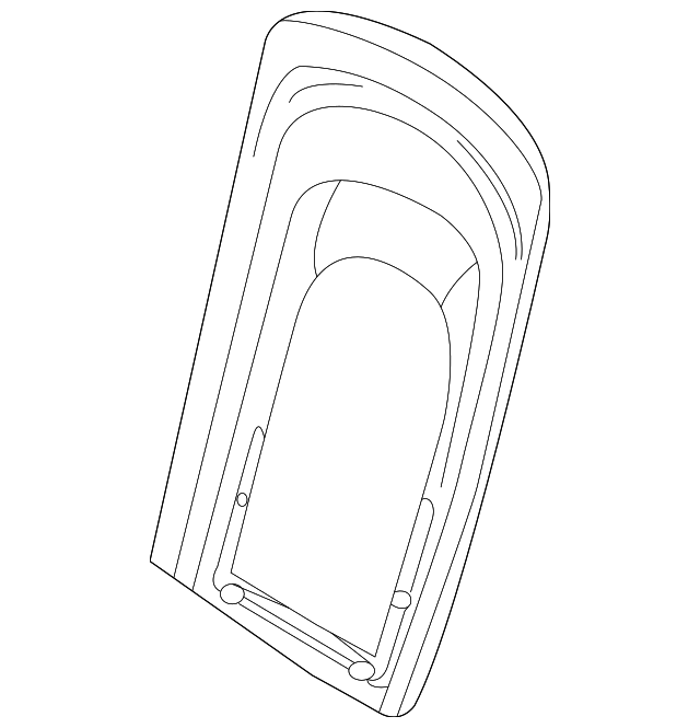 Seat Back Panel - BMW (52-10-7-057-747)