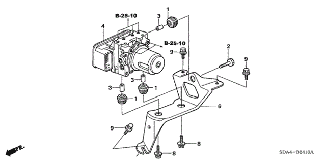 ABS Modulator for 2006 Honda Accord #0