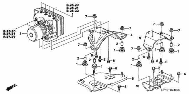 VSA Modulator ('03-'06) for 2006 Acura MDX #0