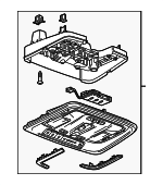 85070605 - : F Console for Chevrolet: Silverado 1500 | GMC: Sierra 1500, Sierra 1500 Limited Image