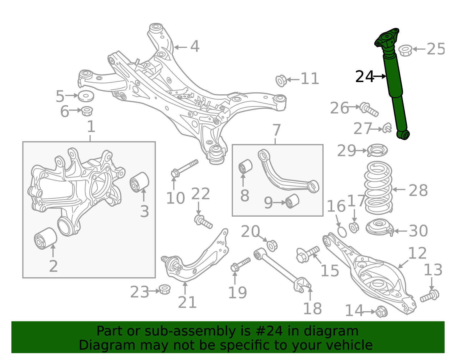 2015-2016 Mazda CX-5 Suspension Shock Absorber KA0G-28-910G | OEM