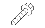544 - Body: Mount Plate Screw for MB Vans Image