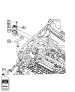 5115400AA - Steering: Power Steering Reservoir Bracket for Mopar Image