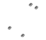 2L1Z78666C00AA - Body: Support Cover for FORD Image