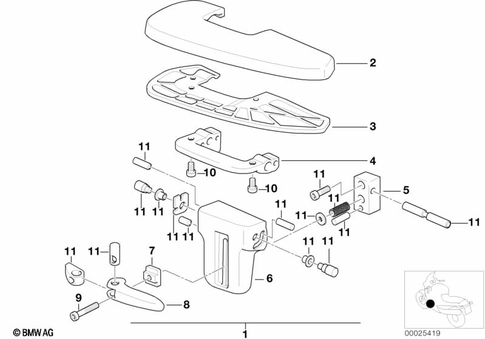 Footrests for 2003 BMW-Motorrad K 1200 LT #2