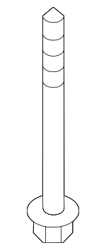 62498J5000 - Suspension: Engine Cradle Mount Bolt for Hyundai Image