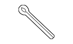 545662M000 - Suspension: Rear Control Arm Cotter Pin for Hyundai: Genesis Coupe Image
