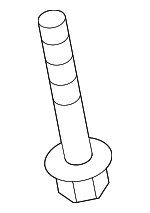 90109TVA000 - Body: Hinge Bolt for Honda Image