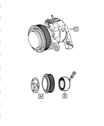2AMA56336A - Air Conditioning &amp; Heater: Air Conditioning Compressor for Mopar Image