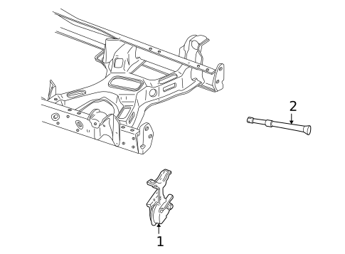 Carrier & Components for 2002 Lincoln Blackwood #0