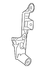 51237023992 - Body: Bracket for BMW: 745i, 745Li, 750i, 750Li, 760i, 760Li, Alpina B7 Image