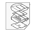88200KL480UCY - Body: Cushion Assembly for Hyundai: Ioniq 6 Image