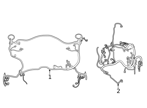 Wiring Harness for 2020 Lexus RC300 #0