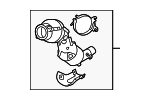LR106826 - Exhaust: Converter &amp; Pipe for Land-Rover Image