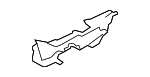 LR156758 - Exhaust: Front Shield for Land-Rover Image