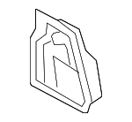 8R0863990C87A - : Interior Quarter Panel Trim Panel Insert for Audi: Q5 Image